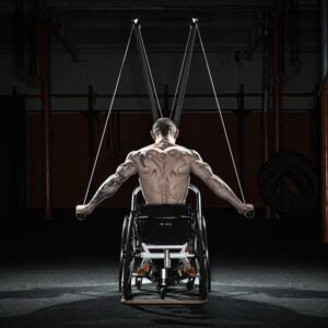 SPEEDY F2 con supporto antiribaltamento centrale