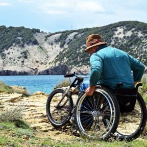 SPEEDY F3 con pneumatici off-road e attuatore di sterzo FREEWAY