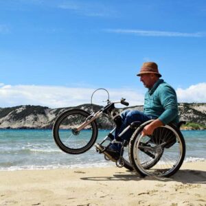 SPEEDY F3 con pneumatici off-road e attuatore di sterzo FREEWAY