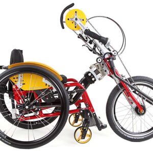 Bicicletta adattiva SPIKE in combinazione con Buddy 4all