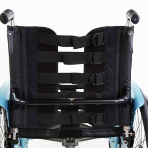 Schienale adattabile (sistema di cinghie) con imbottitura rimossa