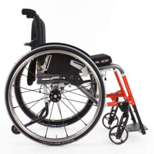 TRAVELER 4all Ergo con schienale regolabile nell'inclinazione in 7 posizioni e ribaltabile