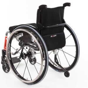 TRAVELER 4all Ergo con schienale regolabile nell'inclinazione in 7 posizioni e ribaltabile