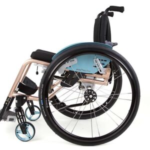 TRAVELER 4all Ergo con schienale regolabile nell'inclinazione in 7 posizioni e ribaltabile