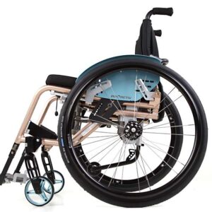 TRAVELER 4all Ergo con schienale regolabile nell'inclinazione in 7 posizioni e ribaltabile