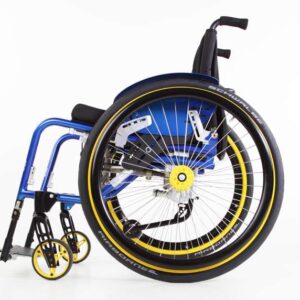 TRAVELER 4all Ergo con schienale regolabile nell'inclinazione in 7 posizioni e ribaltabile