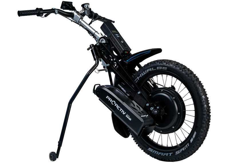 WHEEL-E con sistema di motorizzazione Triride