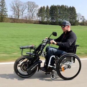 WHEEL-E con sistema di motorizzazione Triride