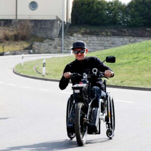 WHEEL-E con sistema di motorizzazione Triride